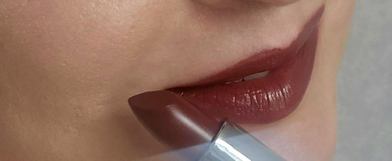رژ لب عنابی-قهوه ای کد 109