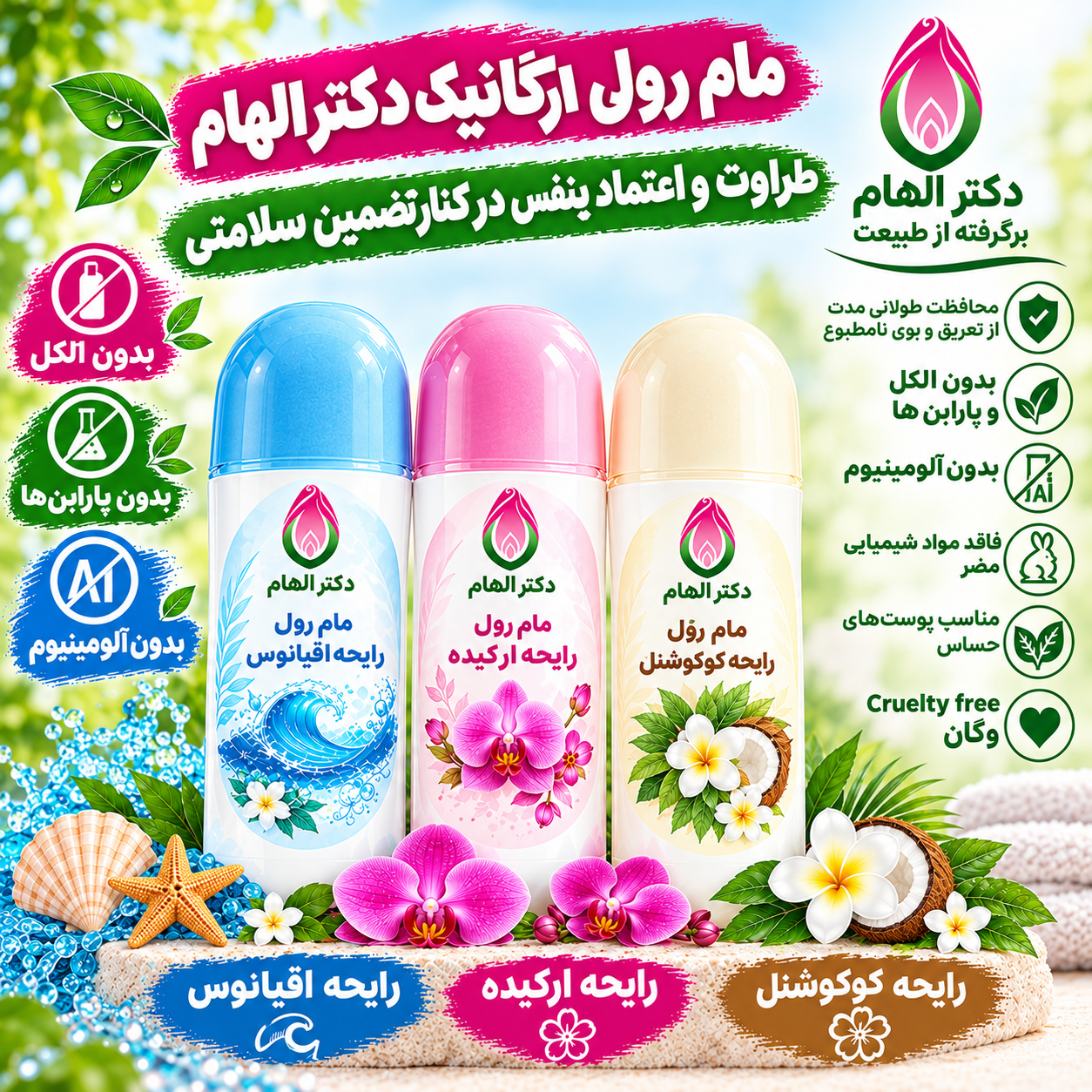 مام رولی ارگانیک دکتر الهام